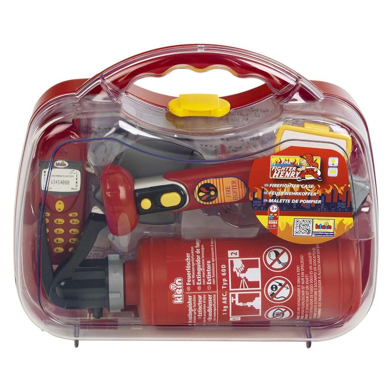 Theo Klein Fire Fighter Henry 7-teiliger Feuerwehr-Koffer (8984)