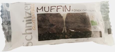 SCHNITZER MUFFIN CHOCOLATE PRETO S/GLUTEN BIO 2*70GR