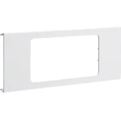 Hager R94829010 Blende 2-f, BRA/S, 100, PVC, reinweiß