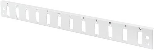 Digitus DN-96201-QL Patchbox-Frontblende 12 Port Unbestückt 1 HE