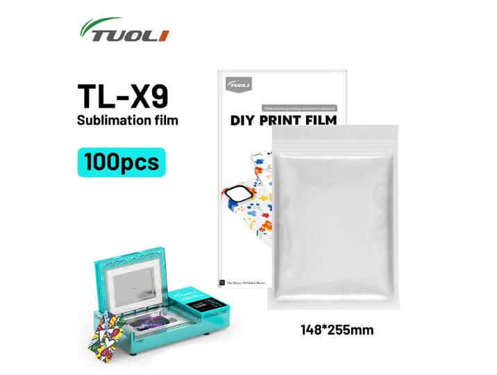 TUOLI TL-X9 Film 3D Sublimation Machine de transfert de chaleur impression personnalisée coque de téléphone automatique coque de couverture de téléphone personnalisée