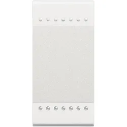 Legrand N4003N-EU Living Light Wechselschalter mit Schraubklemmen, 1-modulig, Farbe: Weiss N4003NEU