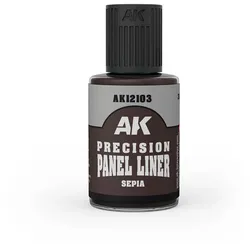 AK Precision Panel Liner - Sepia 30ml