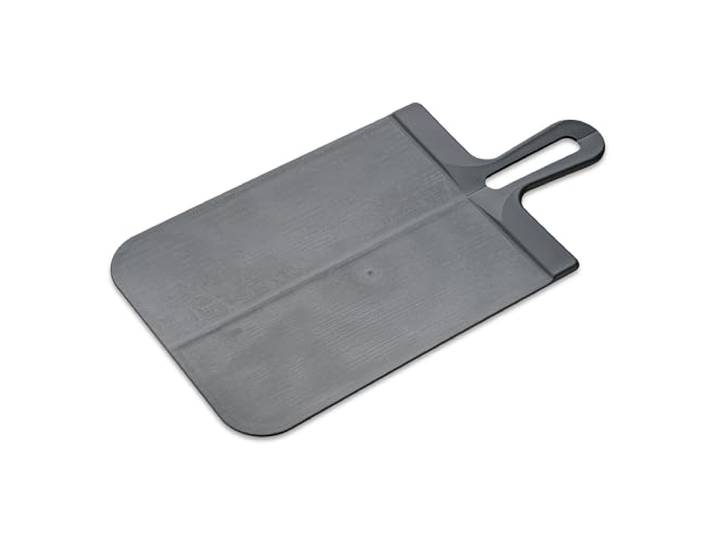 Koziol SNAP S & L Schneidebrett faltbar, mit Griff, klingenschonend biozirkulärer Kunststoff, langlebig, kompakt, spülmaschinengeeignet Küche, Haushalt (nature ash grey, L)