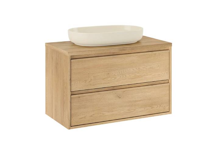 Meuble Simple Vasque 80cm Edmé Bois