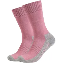 2er Pack camano Pro Tex Crew Funktionssocken 4327 - foxglove 35-38
