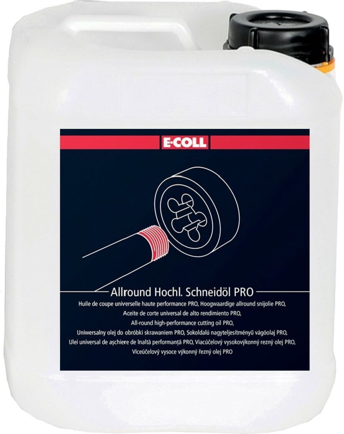 E-COLL Allround (Hochl.) Schneidöl PRO 5l chlorfrei (4317784662956)
