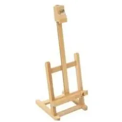 Kangaro, Staffelei, Tisch-Staffelei, klein, Buchenholz Masse: (B)153 x (T)160 x (H)410 mm, für Leinwände bis 300 mm