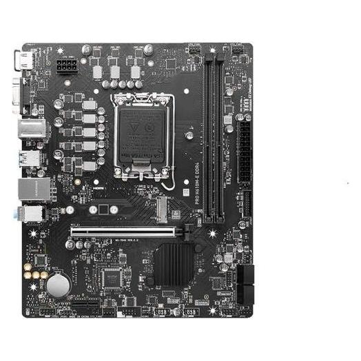 MSI PRO H610M-E DDR4 (LGA 1700, Intel H610, mATX) (7D48-001R)