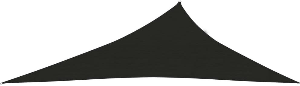 Dakota Fields Smithland 6.8m x 5m Triangular Shade Sail Black 680cm W X 500cm D