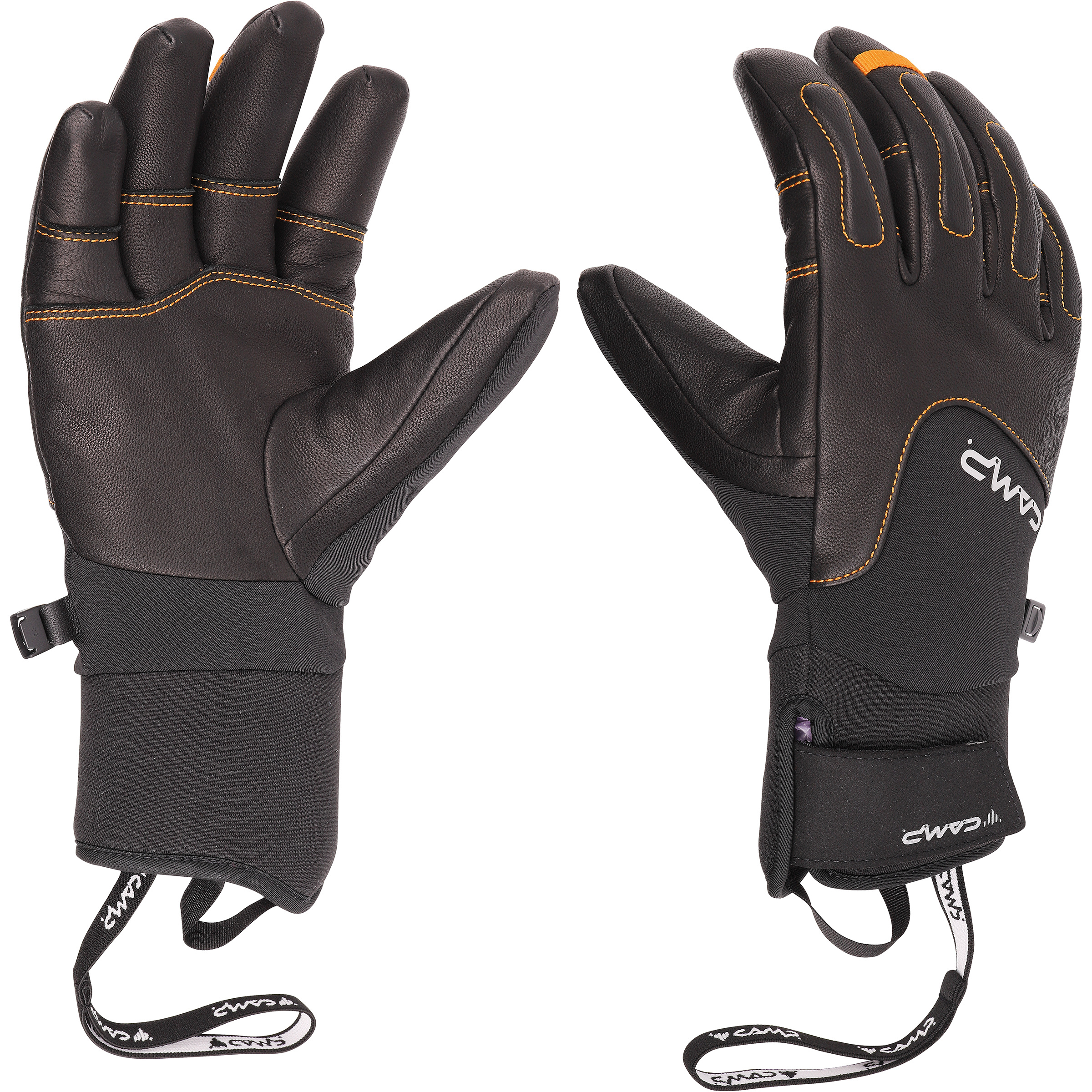 Camp Geko Guide Skihandschuhe schwarz Größe XL Alpinklettern | Bergsteigen | Eisklettern | Skitour Wasserabweisend Wasserabweisend
