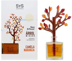 Sys Ambientador Mikado Árvore Canela Laranja 90 ml