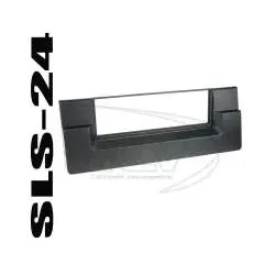 ACV 291020-06 1-DIN Radioblende BMW 5er (E39) BMW X5 schwarz Rubber Touch Rad...