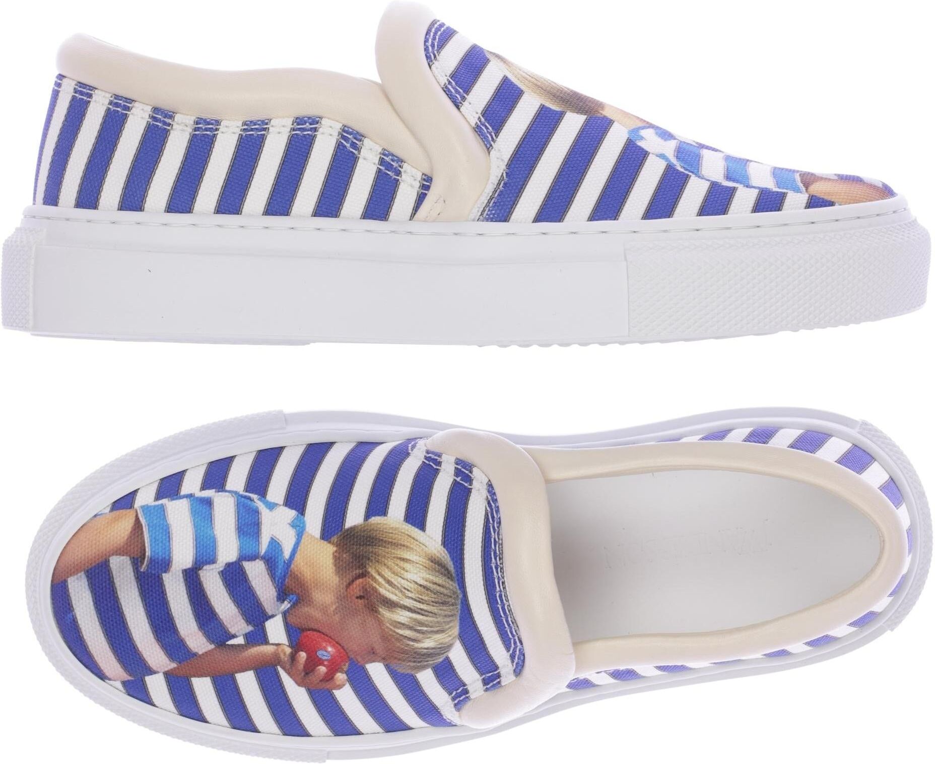 JW Anderson Damen Halbschuh, Mehrfarbig, Gr. EU 37, Leder / Kunstleder - Second Hand
