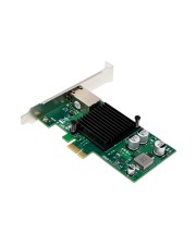 InLine Gigabit Netzwerkkarte 1x RJ45 1 Gb/s PCIe x1 PoE+ Ethernet mit für eine schnelle und zuverlässige Verbindung RJ45-Anschluss 10/100/1000 Mb/s Datenrate Unterstützt Power over Plus bis zu 30 W Leistung Intel WGI210AT Chipsatz hohe Performance Energie (51125O)