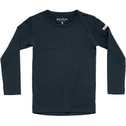Devold, Unisex, Funktionsshirt, Breeze Plus Merino Shirt Kid (128), Blau