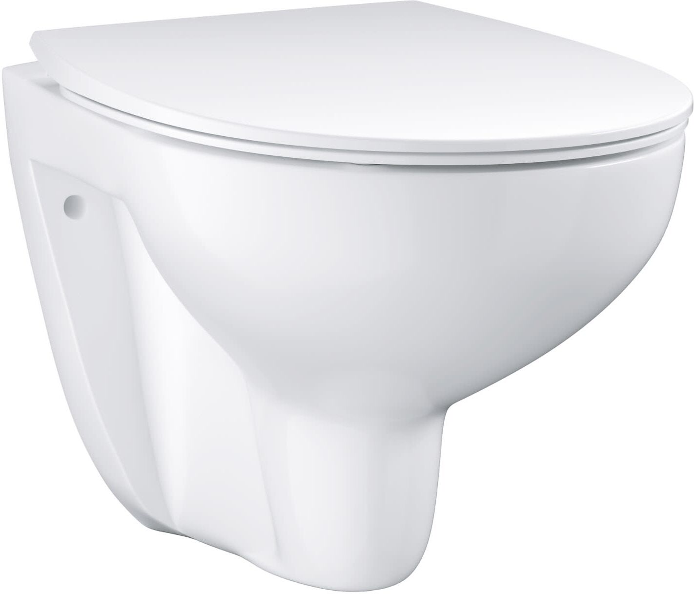 Grohe construction ceramic wall-hung WC Slim set rimless 39899000