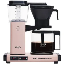 Moccamaster KBG Select (CH-Version), Filterkaffeemaschine, Rosa, Rot, Schwarz