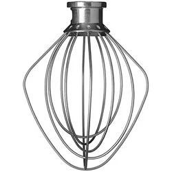 KitchenAid Schneebesen Edelstahl Silber