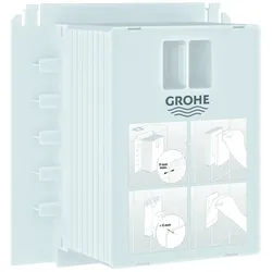 Grohe Revisionsschacht 40911 für Uniset Rapid SL für kleine Abdeckplatten, 40911000 40911000
