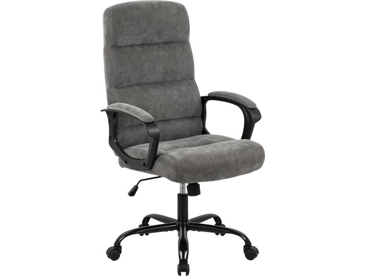 Chefsessel GOODPRODUCT GRAYSON , grau (anthrazit), B:61cm T:64cm, Stühle, Chefsessel, Bürostuhl, komfortable Polsterung, Wippfunktion