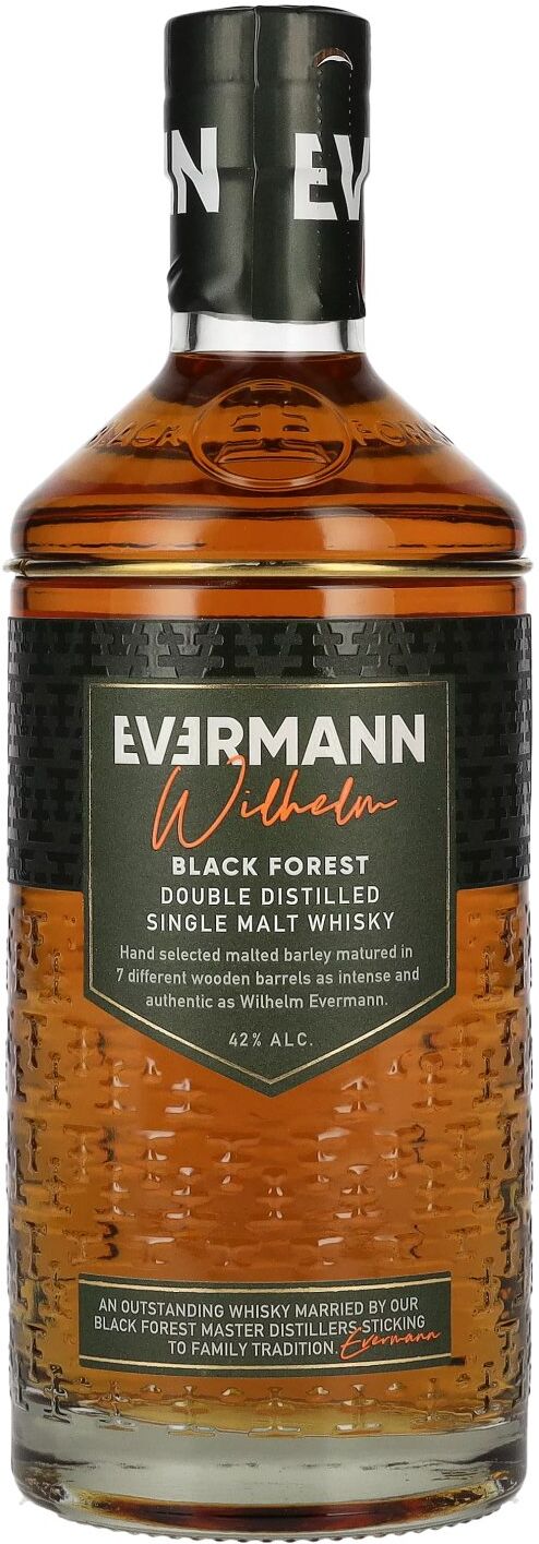 Evermann Wilhelm Black Forest Single Malt Whisky 42% Vol. 0,7l