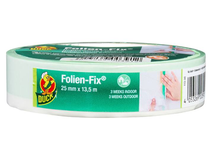 Duck Doppelseitiges Klebeband Folien FIX 22 mm x 13.5 m