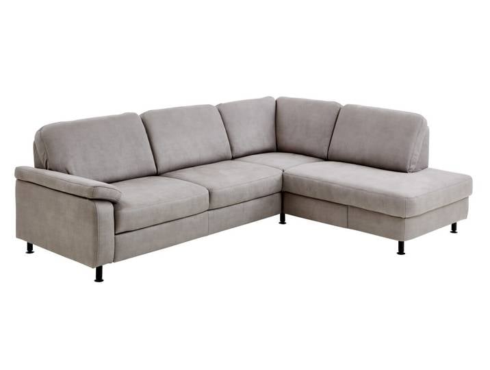 Beldomo System Ecksofa ROSTOCK, alu, Stoff