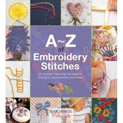 A-Z of Embroidery Stitches, Taschenbuch von Inspirations, Search Press, 978-1-78221-161-7