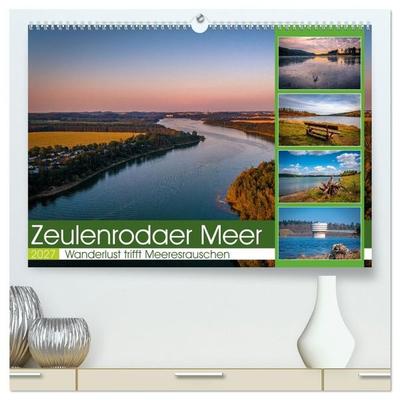 Zeulenrodaer Meer - Wanderlust trifft Meeresrauschen (hochwertiger Premium Wandkalender 2027 DIN A2 quer), Kunstdruck in Hochglanz