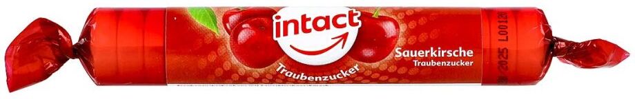 Intact Traubenzucker Sauerkirsche Rolle 1stk