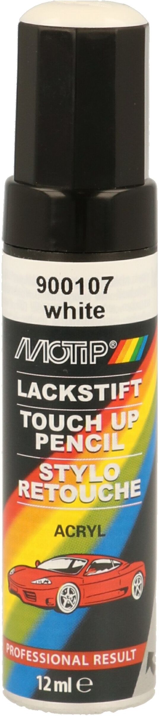 Motip Fahrzeug-Kombinationslack Kompakt Auto-Weiß Glänzend 12 Ml 900107 0.012l