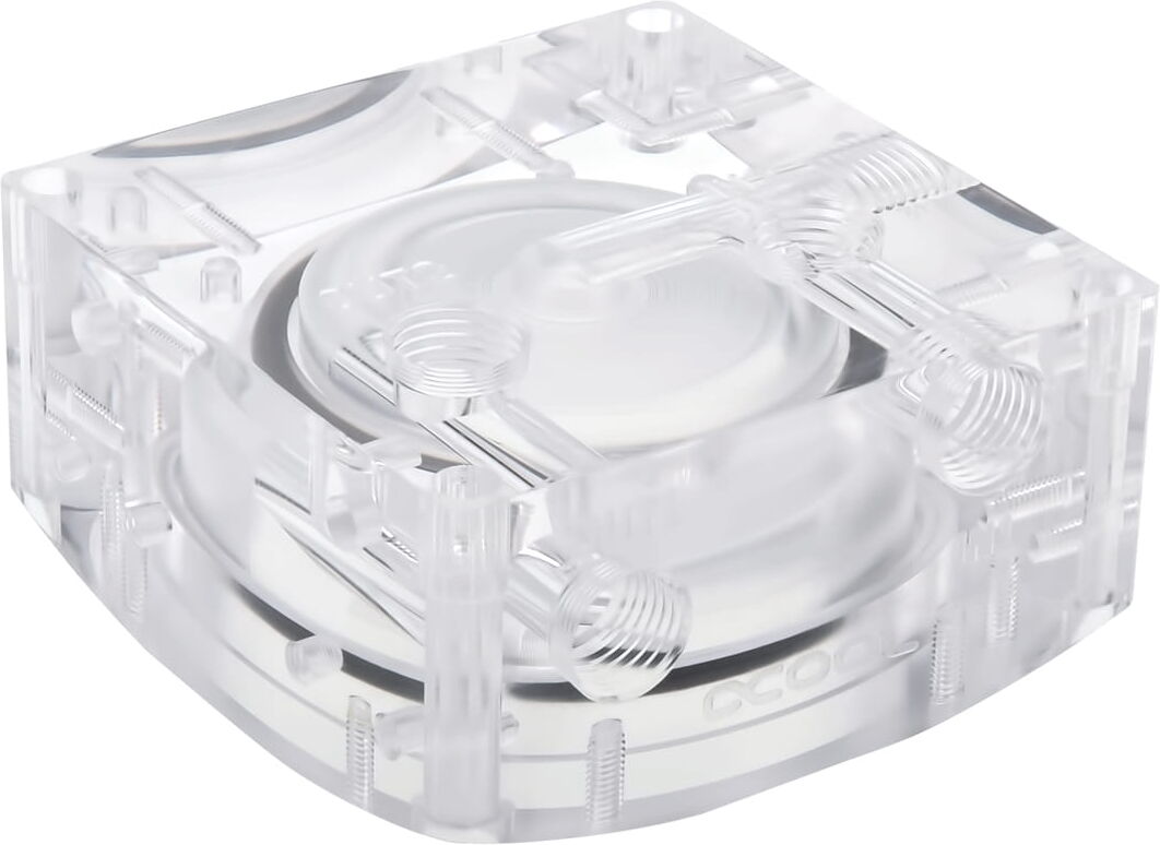 Alphacool Eisdecke D5 Aufsatz - Acryl G1/4 - (VPP755/VPP655/TPP6...