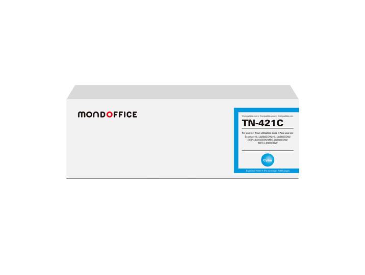MONDOFFICE Toner compatible BROTHER TN421 - Cyan