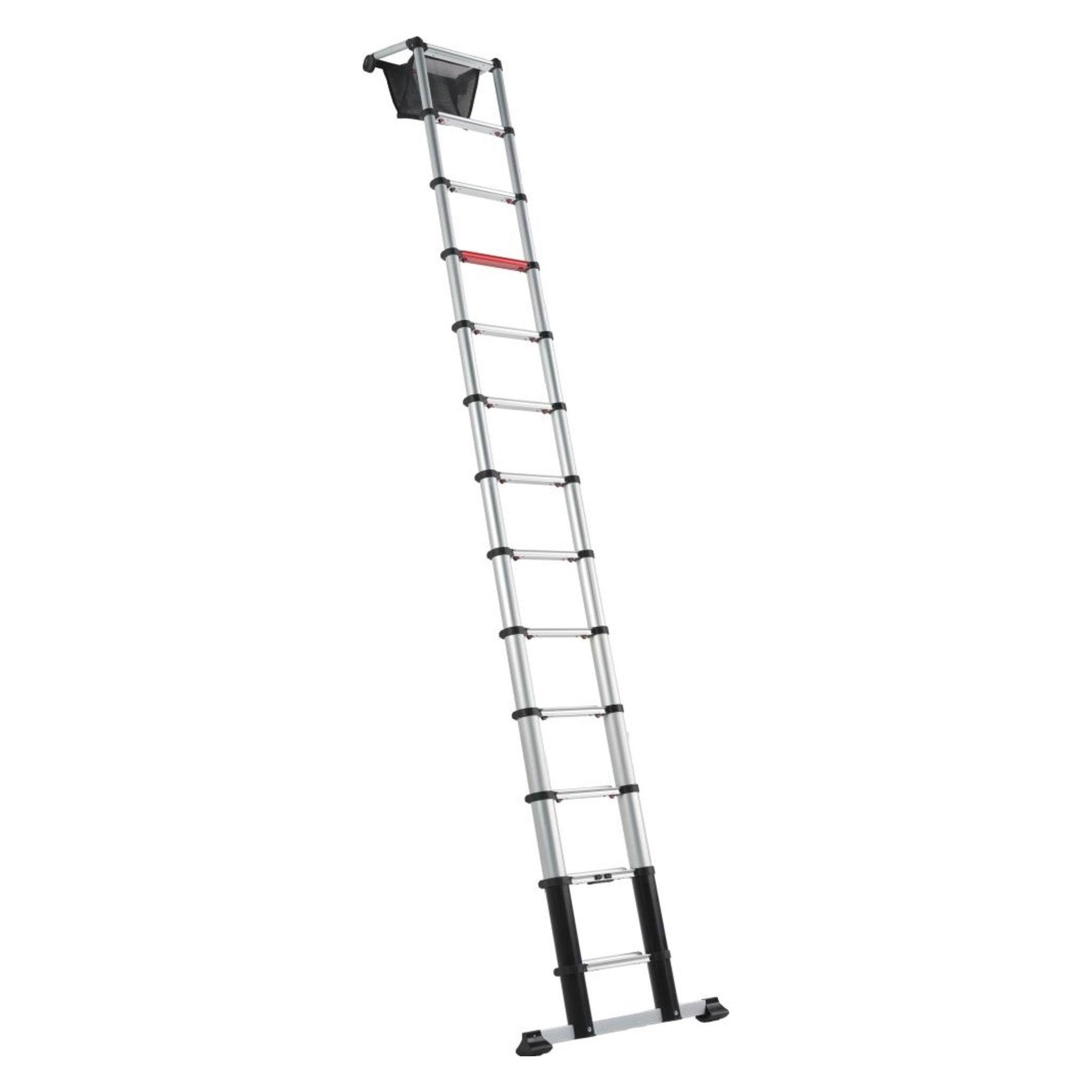 kaiserkraft Teleskop-Anlegeleiter (Anlegeleiter, 380 cm) (775315)
