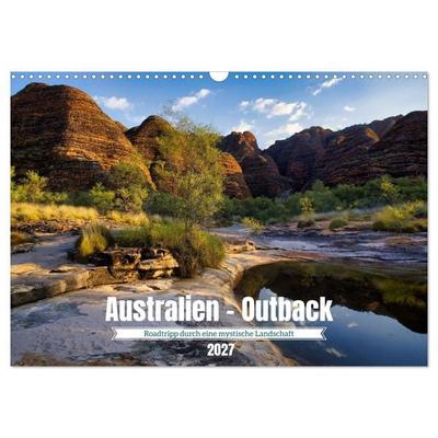 Roadtrip durchs Outback – Australiens wilde Seele (Wandkalender 2027 DIN A3 quer), CALVENDO Monatskalender