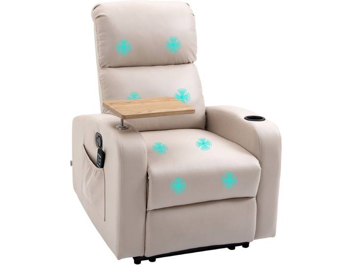 HOMCOM Massagesessel mit Fernbedienung 700-156V90