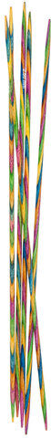KnitPro Strumpfstricknadeln "Symfonie", Birkenholz, 15 cm