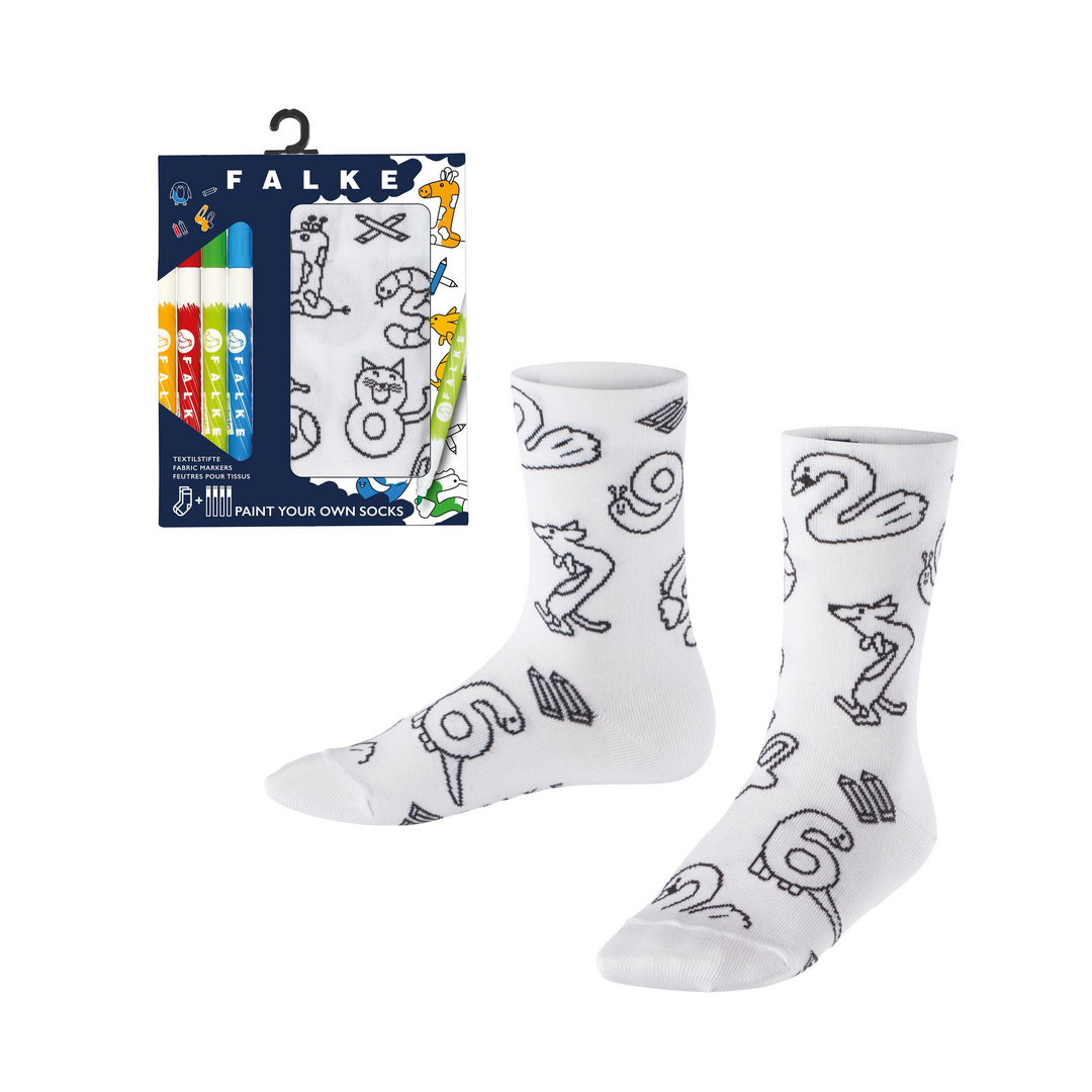 FALKE Animal Number Paint Set Kinder Socken 10305_200002
