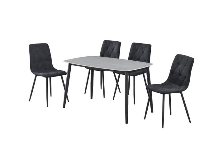Tischgruppe Andi Grau/Schwarz
