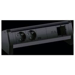 Bachmann 9020815 Steckdosenleiste Schwarz 1 St.