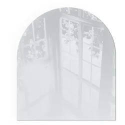 GLASPLATTE für Kamin 80x70 cm