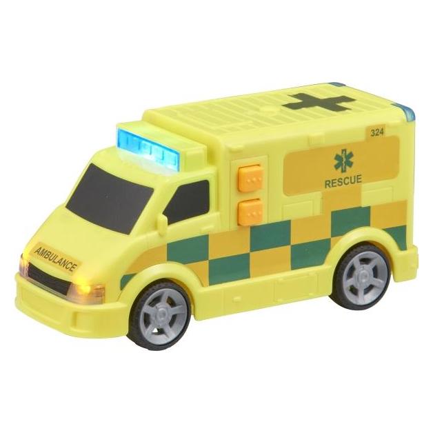 Teamsterz Small Ambulance with L&S yellow toy (1416689)