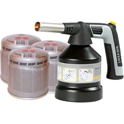 SIEVERT Lötlampe Handyjet 2283 mit 3x Stechkartusche - 228301-Set1