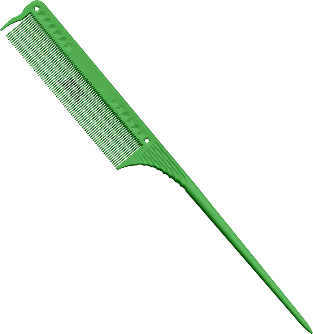 JRL Feinzahn-Stielkamm 8,5" Grün JR-06010