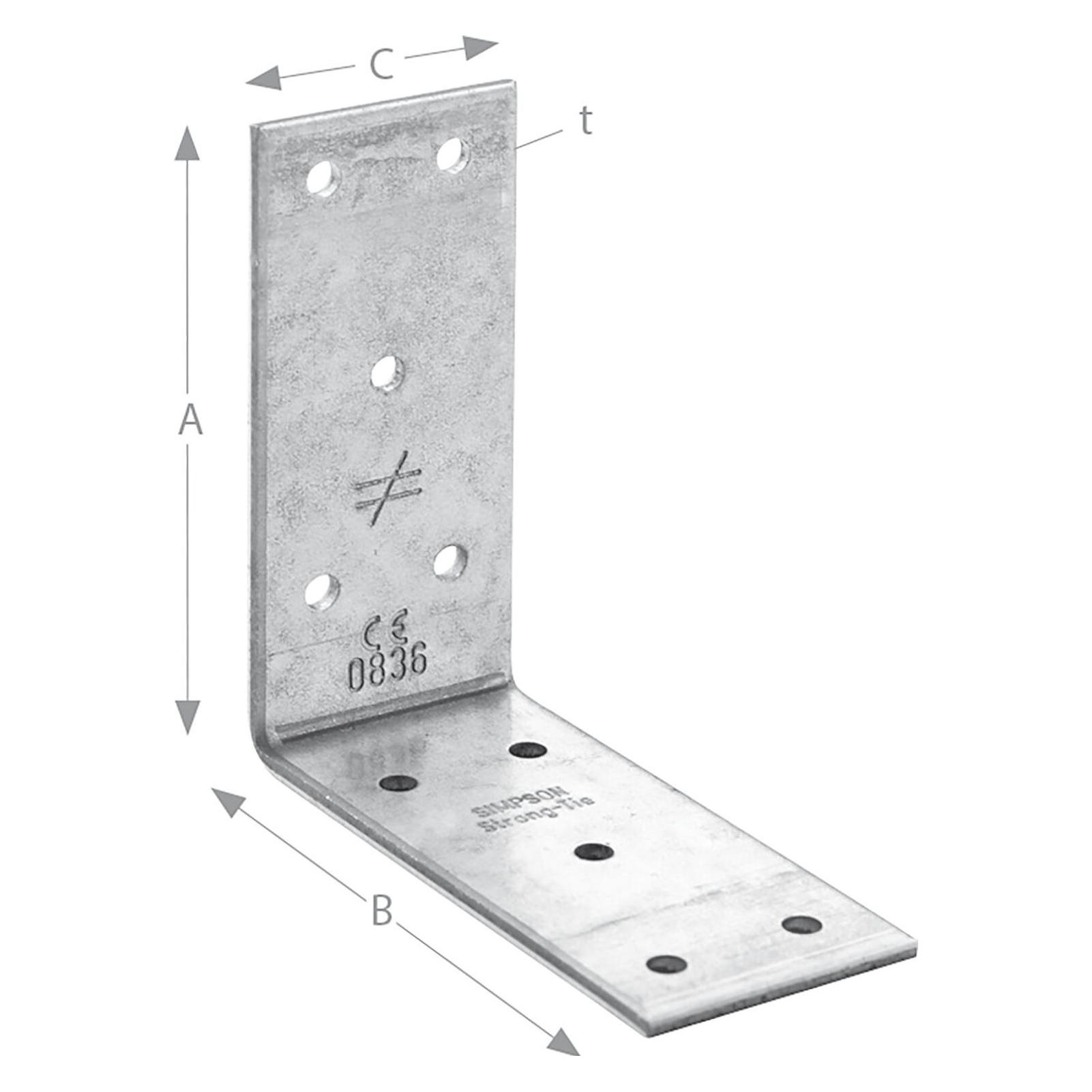 Simpson Sst Winkelverbinder (Winkelverbinder) (ABB40390 M1880-8840)