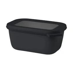 Mepal Multischüssel 0 75l  Cirqula ¦ schwarz ¦ Kunststoff ¦ Maße (cm): B: 12,6 H: 7,5