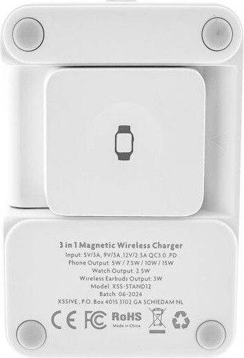 COFI 1453 3-in-1 magnetische inductielader met draadloze oplaadfunctie