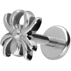 Titan Labret mit Push Fit SPINNE