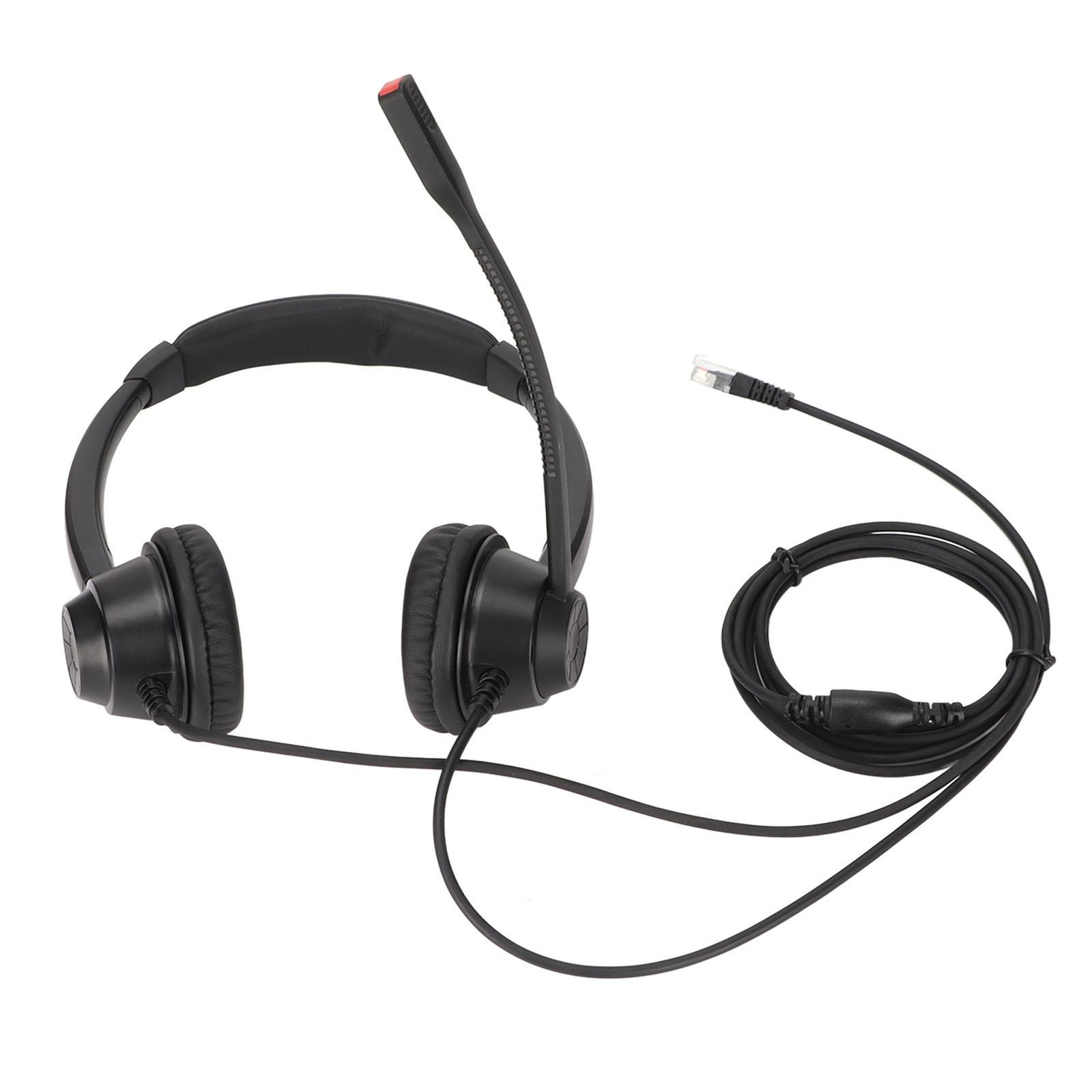 Cocosity RJ9-telefoonkoptelefoon met ruisonderdrukking en microfoon voor VoIP- en vaste telefoons